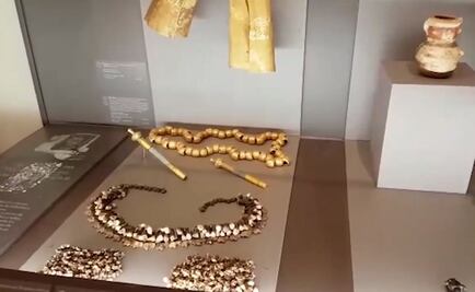 Exponen en Panamá una colección de oro de una élite precolombina 