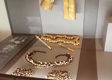 Exponen en Panamá una colección de oro de una élite precolombina