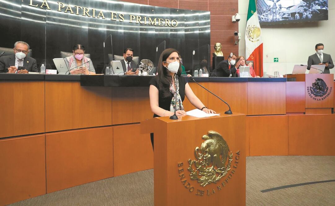La senadora del PAN, Kenia López, expuso que buscan una investigación a fondo y se finquen responsabilidades. Foto: ESPECIAL