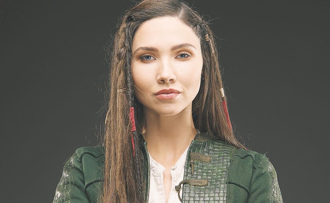 Jessica Green interpreta la heroína Talon. (SyFy)