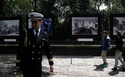 Tragedia de 1985 se expone en las rejas de Chapultepec