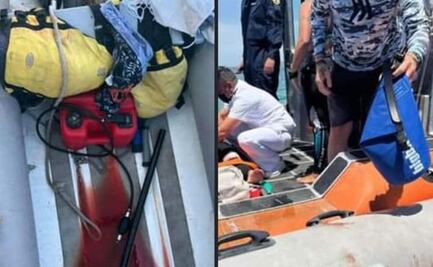 Embarcación embiste a buzas y les provoca heridas graves en La Paz, BCS 