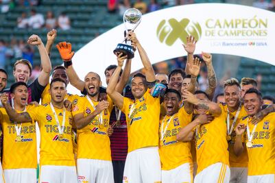 Tigres se lleva el Campeón de Campeones sobre Santos