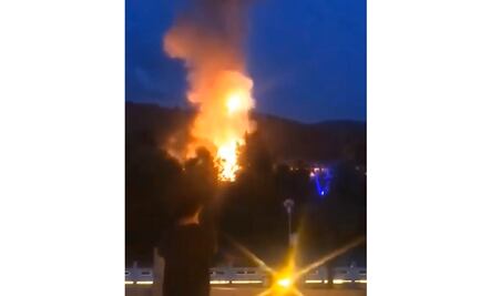 Muestran video de incendio ocurrido presuntamente en ciudad norcoreana