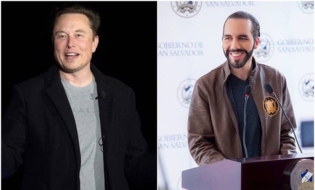 Nayib Bukele, presidente de El Salvador, se reúne con el empresario Elon Musk este 20 de septiembre de 2024/ Foto: Agencias