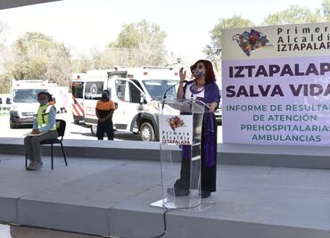 Iztapalapa redujo el tiempo de respuesta a emergencias: Clara Brugada