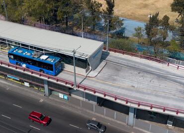 A una semana del accidente del Trolebús elevado, todo opera con normalidad; "fue como si nada hubiera pasado", asegura usuaria