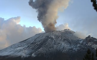 Volcán Popocatépetl registra 55 exhalaciones en 24 horas; permanece en Amarillo Fase 2