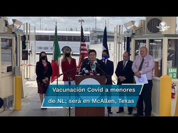 Samuel García anuncia vacunación para menores de Nuevo León en Estados Unidos