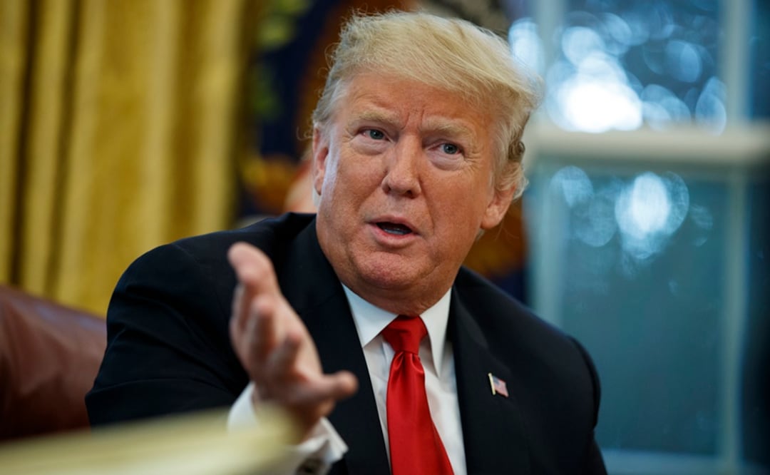 "Miren los horrores que pasan en la frontera", escribió Trump en Twitter. (Foto: AP)