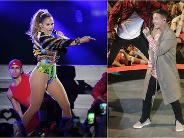 Jennifer Lopez baila al ritmo de J Balvin