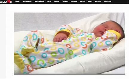 Mujer de Carolina del Sur da luz a bebé de 6.5 kilos