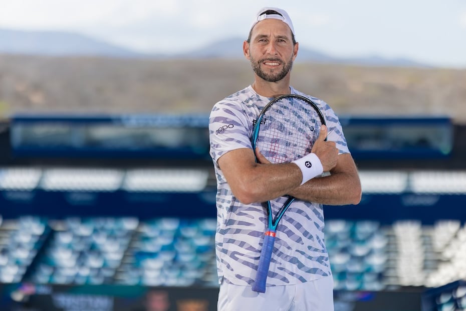 Santiago González en el Abierto de Los Cabos - Foto: Mifel Tennis Open by Telcel Oppo