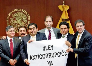 Siguen atoradas en el Senado las leyes anticorrupción