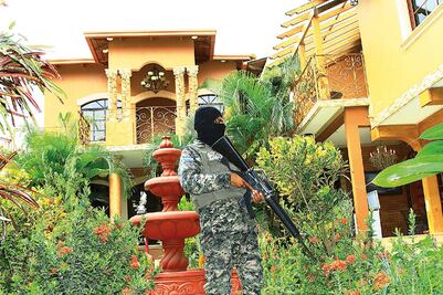 Guzmán Loera se divertía en Honduras, dicen