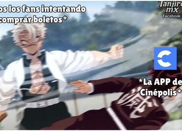 Preventa de "Demon Slayer: Castillo Infinito" satura plataforma de Cinépolis; usuarios reaccionan en redes