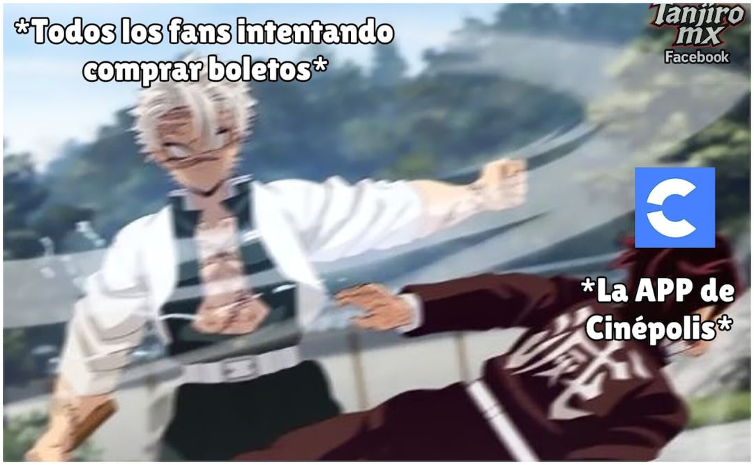 Preventa de "Demon Slayer: Castillo Infinito" satura plataforma de Cinépolis; usuarios reaccionan en redes. Foto: Redes Sociales