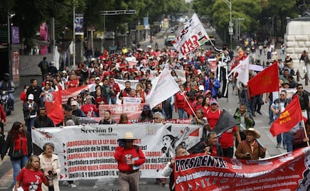 Calles cerradas por marcha de la CNTE en CDMX hoy, 10 de julio; conoce las alternativas viales