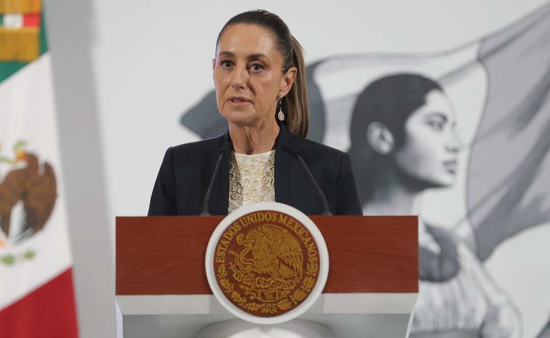 Sheinbaum: Teresa Reyes Sahagún decidió renunciar a la CNB; nos va ayudar en otras áreas. Foto: Gabriel Pano / EL UNIVERSAL