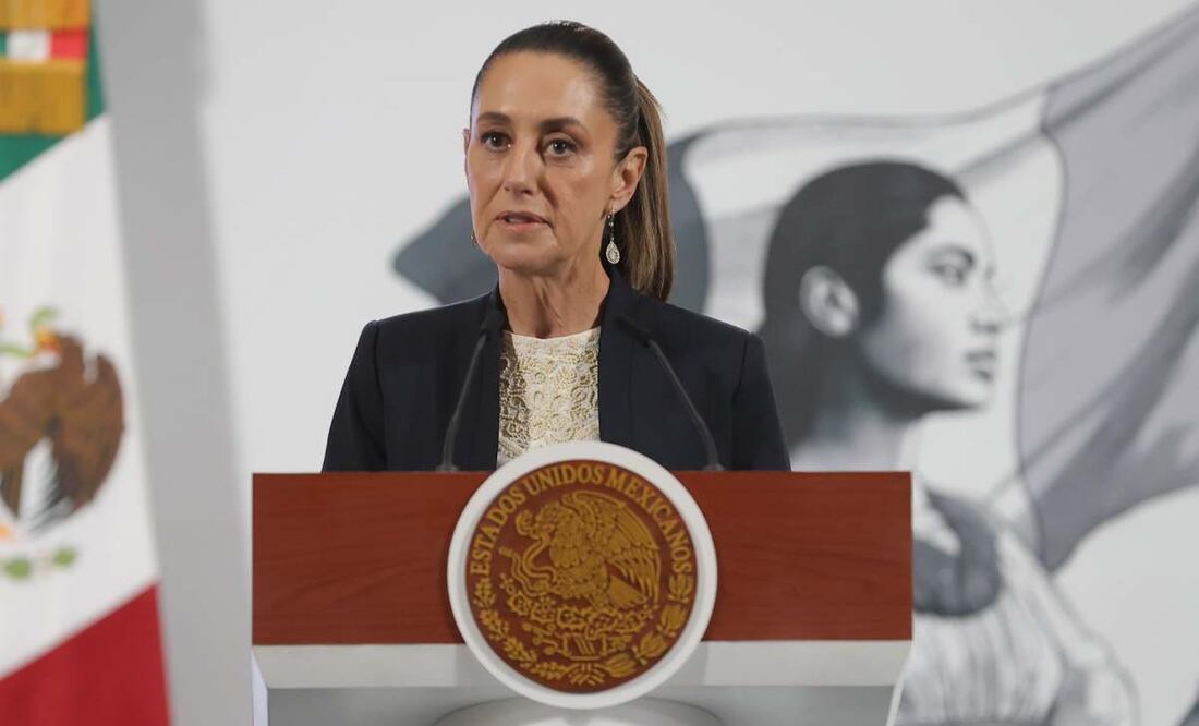 Sheinbaum: Teresa Reyes Sahagún decidió renunciar a la CNB; nos va ayudar en otras áreas. Foto: Gabriel Pano / EL UNIVERSAL