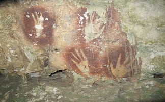Hallan en Indonesia la pintura rupestre más antigua de la humanidad; tiene al menos 67 mil 800 años