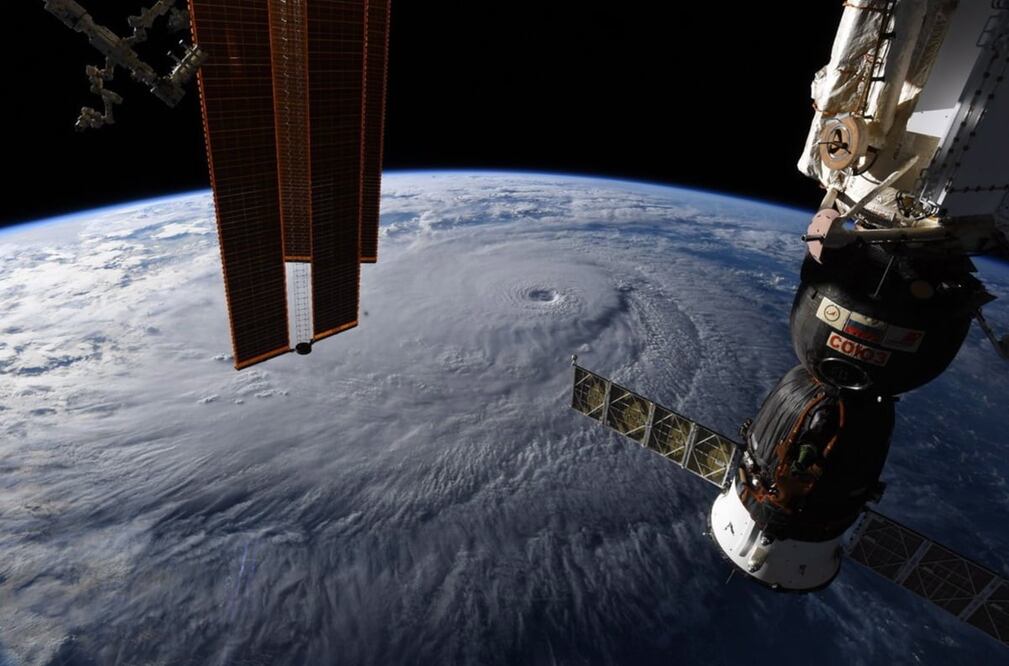 Fotografía tomada desde la EEI por uno de los tripulantes de la NASA. Foto: EFE / NASA. archivo 