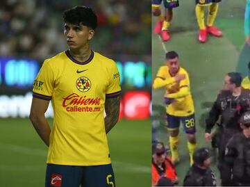 Liga MX abre una investigación tras lo sucedido al término del Chivas vs América; Kevin Álvarez resultó herido