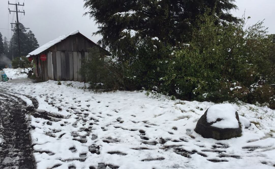 Prevén caída de nieve o aguanieve en el Valle de México