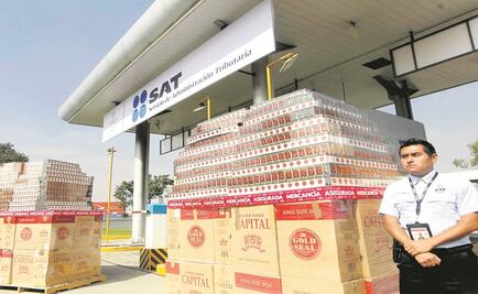 PGR, Cofepris y SAT incautan 700 mil cigarros "pirata"