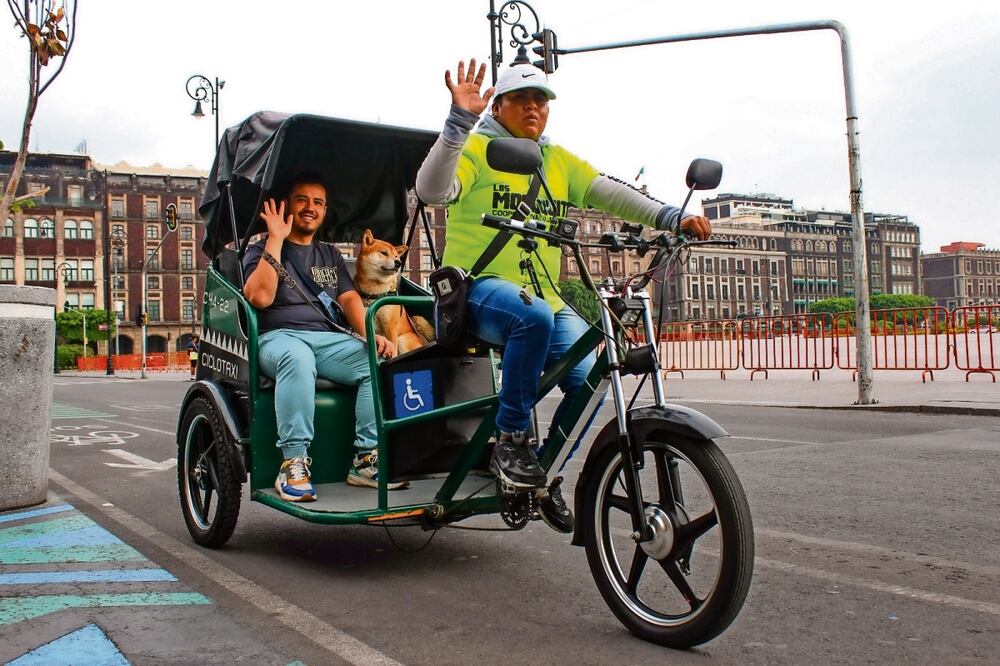 Actualmente son cuatro organizaciones que prestan el servicio de ciclotaxi en el Centro Histórico y podrán realizar su trámite. Foto: Especial