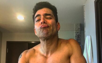 Adiós panza, Omar Chaparro presume lavadero