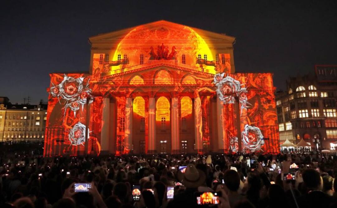 En Moscú se realiza el festival "Círculo de Luz" Foto:EFE