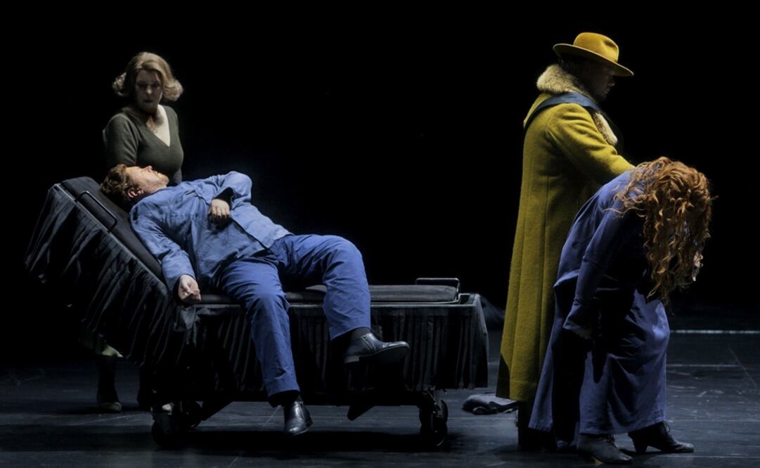Muestra de una escena del ensayo de la obra "Tristan e Isolde" en el Festival Bayreuth. Foto: EFE / Enrico Nawrath Handout 