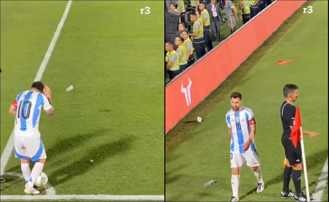 Messi se enojó con el público paraguayo / Foto: Especiales