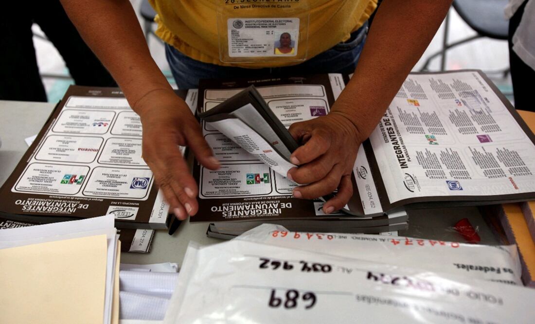 En casillas de Gustavo A Madero y Azcapotzalco se reporta la participación de entre el 30 y 45 por ciento, de acuerdo con presidentes de casilla de ambas demarcaciones. FOTO: Juan Carlos Reyes/EL UNIVERSAL.