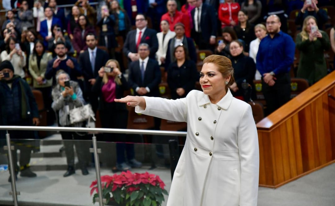 Nombran a Lisbeth Aurelia Jiménez como nueva Fiscal General de Veracruz (08/12/2025). Foto: Especial