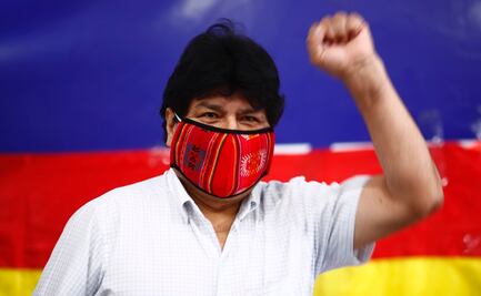 "Gracias por todo", dice Evo Morales a AMLO y Ebrard