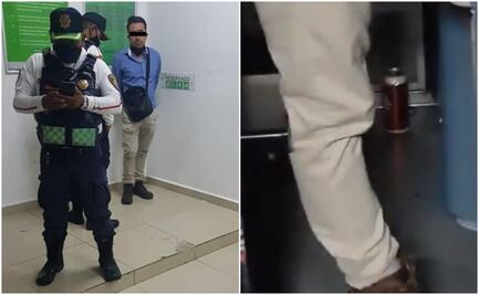 Detienen a conductor del Metro CDMX por traer latas de cerveza en cabina