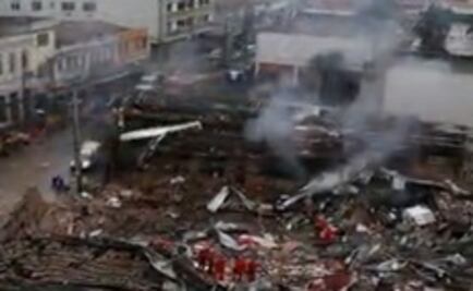 Fuerte explosión sacude a Río de Janeiro