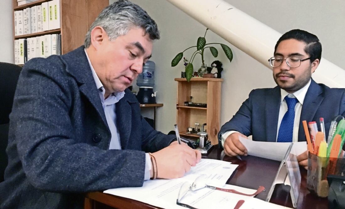 Mensaje. Carlos González Martínez dijo que busca aportar a la construcción de instituciones autónomas y garantes de derechos de ciudadanía. (ESPECIAL)