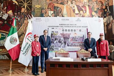 Emiten Colima y Lotenal billete en honor a Juan Rulfo