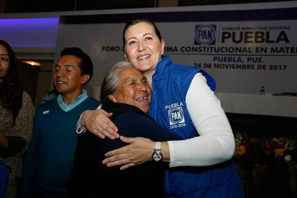 Martha Érika Alonso, esposa del ex gobernador de Puebla, Rafael Moreno Valle. Foto: Archivo