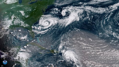 Tormenta tropical "Chris" toma fuerza y se convierte en huracán en el Atlántico