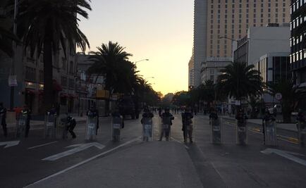 Más de 2 mil policías vigilan Cumbre del C40 y marcha de CNTE