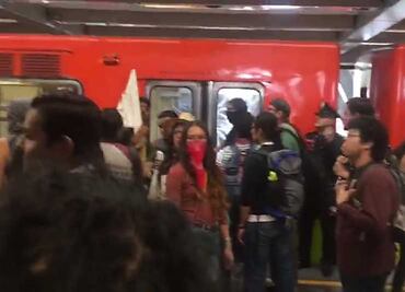 Así fue el Metro Popular previo a la marcha del 68