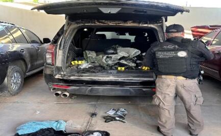 En cateo a domicilios en Sinaloa aseguran droga y armas de alto calibre; además 6 vehículos en Culiacán
