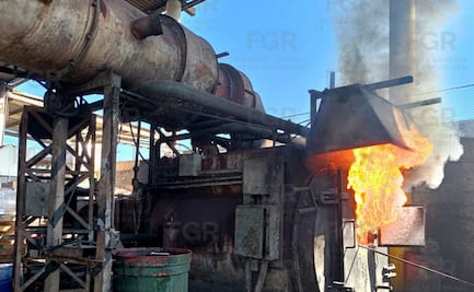 FGR incinera más de 10 toneladas de precursores químicos asegurados; material fue decomisado en cateos en Guerrero