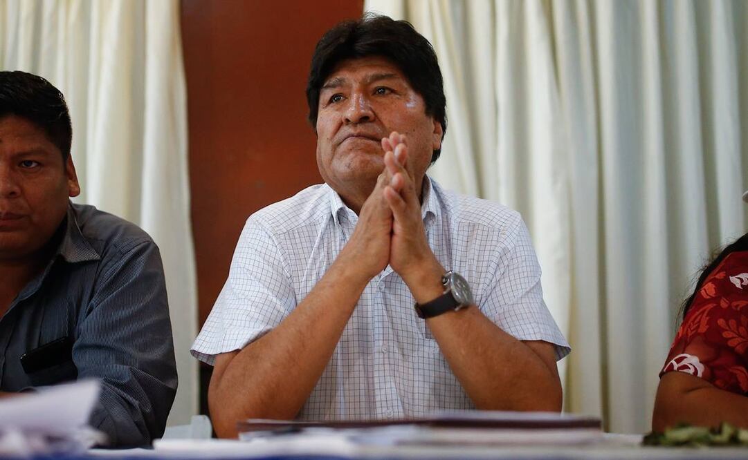 El expresidente de Bolivia Evo Morales encabeza este domingo una reunión en la que se busca definir los candidatos a presidente y vicepresidente del Movimiento Al Socialismo (Foto: EFE)