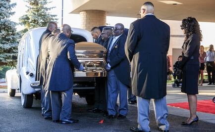 ​Dan el último adiós a Aretha Franklin