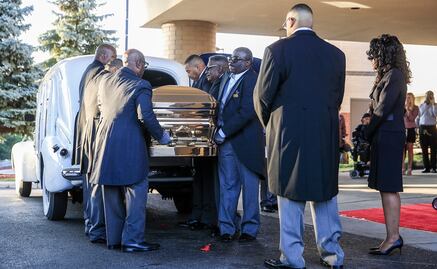 ​Dan el último adiós a Aretha Franklin